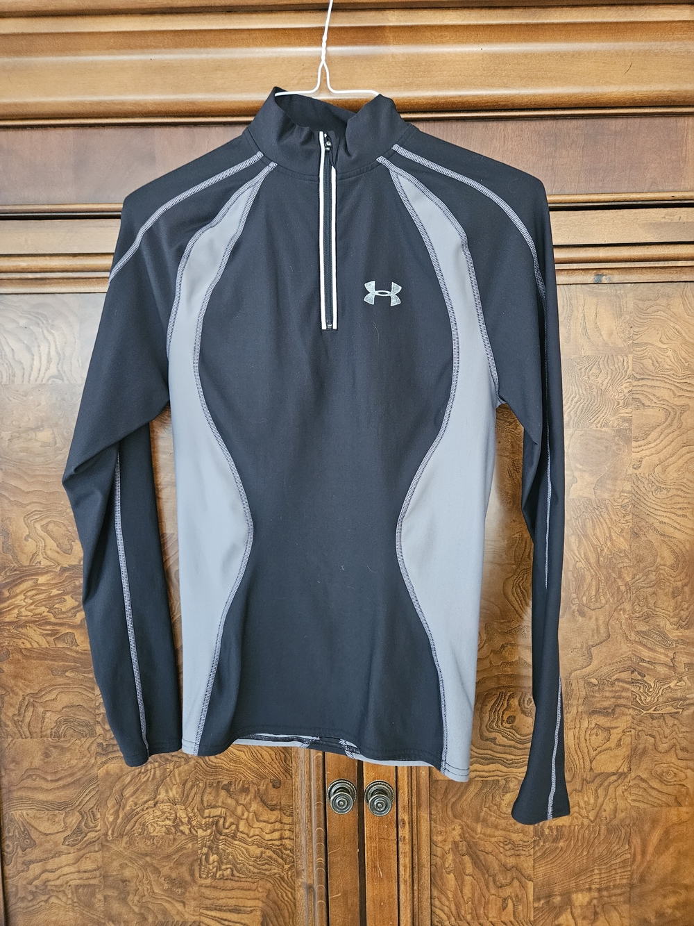 Under Armour Black & Light Gray Performance Quarter-Zip